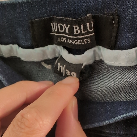 Judy Blue Dark Flare Pants - Picture 2 of 9